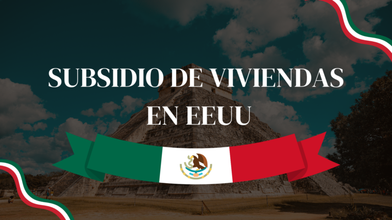 Subsidio de viviendas en eeuu